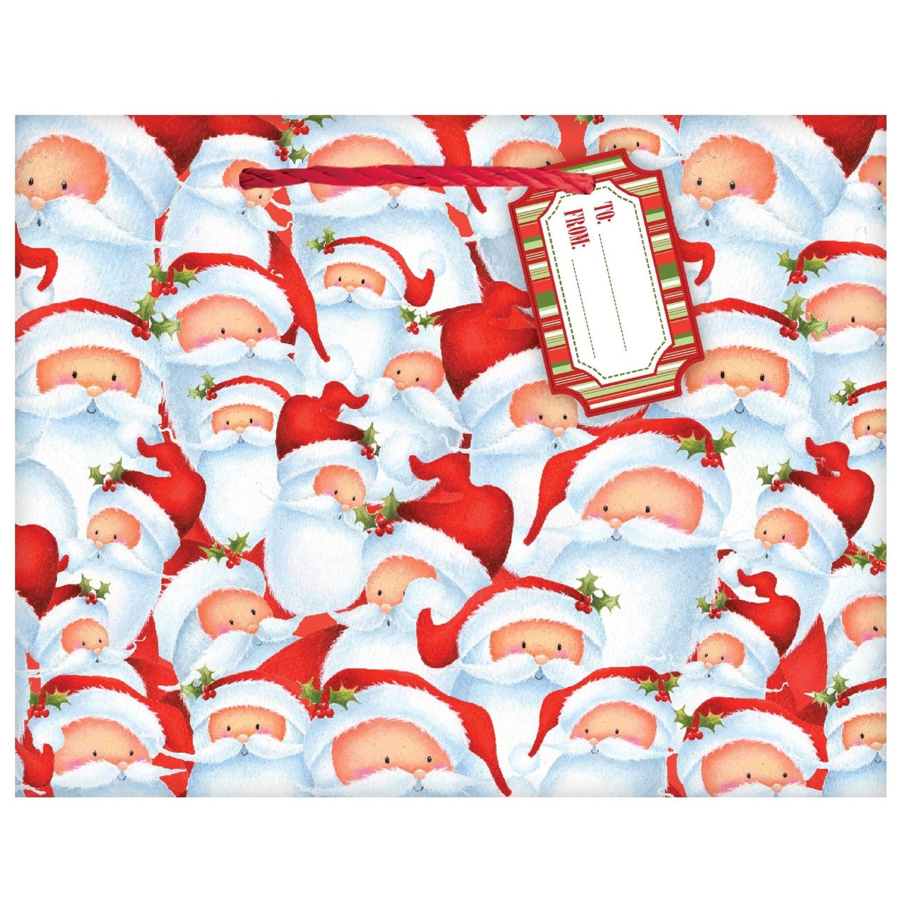 JR Large Tote Giftbag - Santa