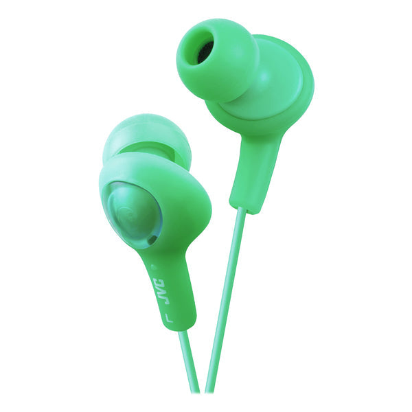 JVC HAFX5G HA-FX5 Gumy Plus Inner-Ear Earbuds (Green)