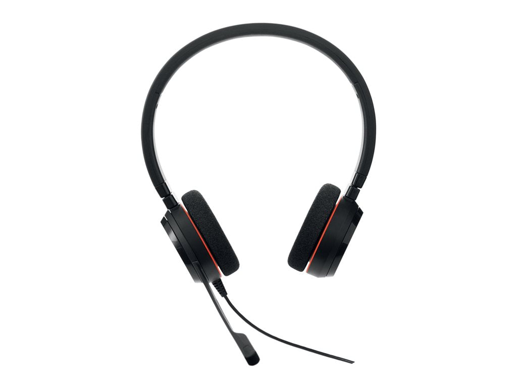 Jabra Evolve 20 MS stereo - Headset - on-ear - wired - USB-C - noise isolating 4999-823-189