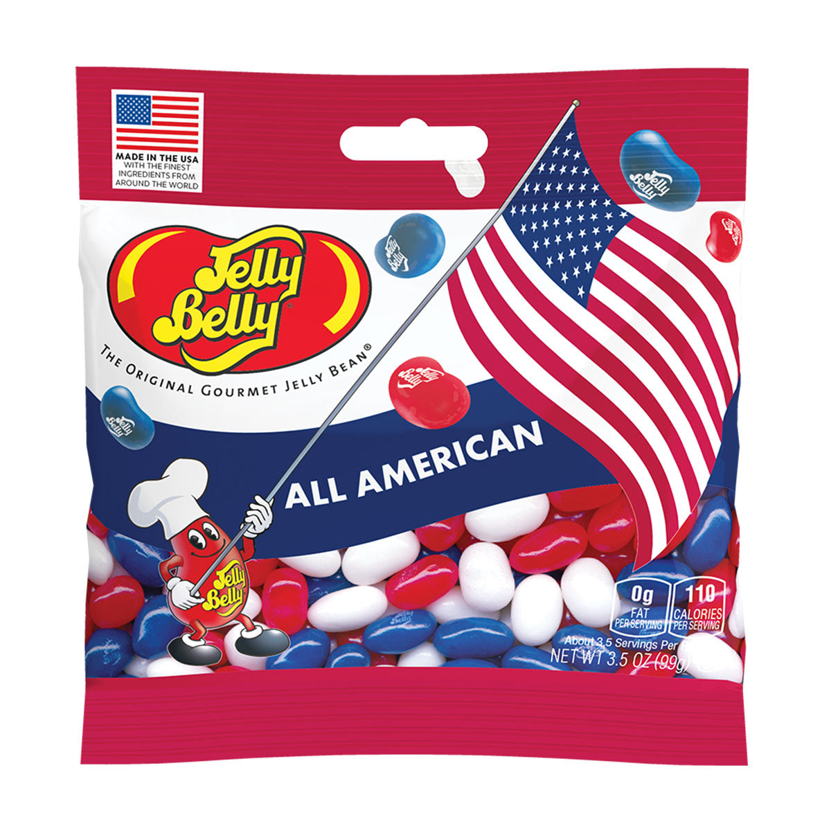 Jelly Belly All American Jelly Beans Mix 3.5 oz