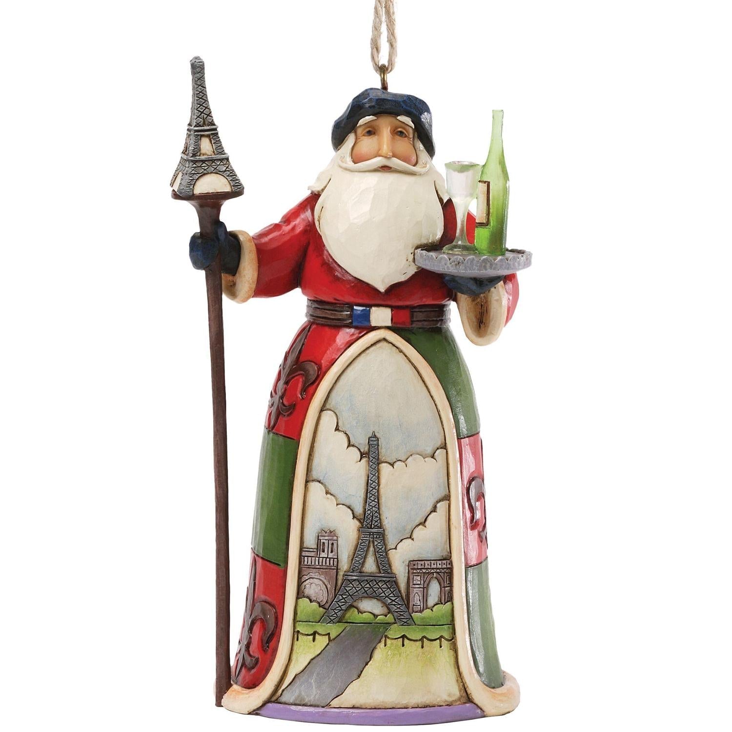 Jim Shore - French Santa Ornament