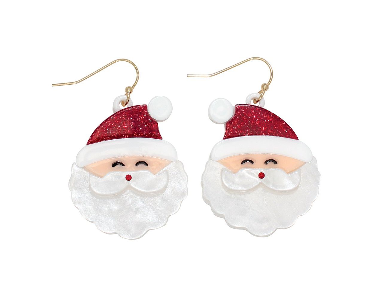 Jolly Old St. Nick Earrings