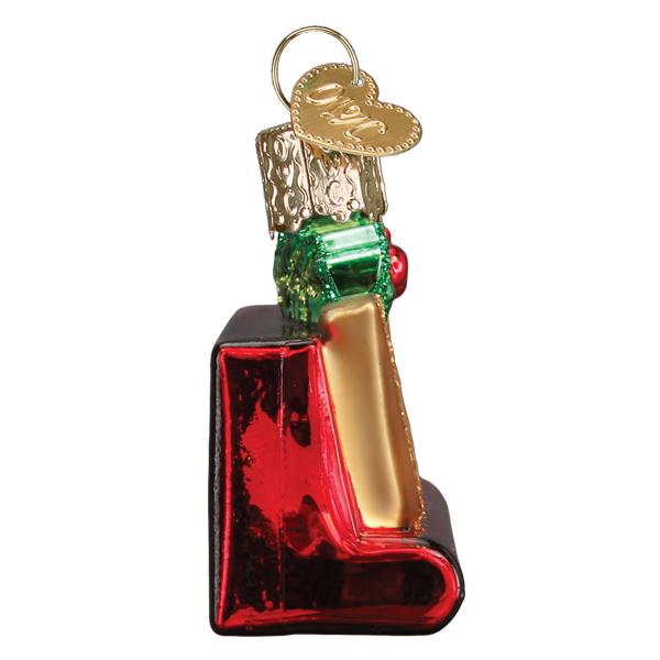 Joyful Scrabble Glass Ornament