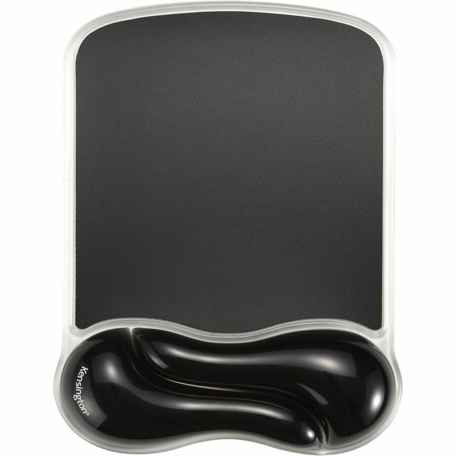 Kensington DuO Gel Wave Mouse Pad & Wrist Rest - 13.10" x 1.30" x 9.30" Dimension -