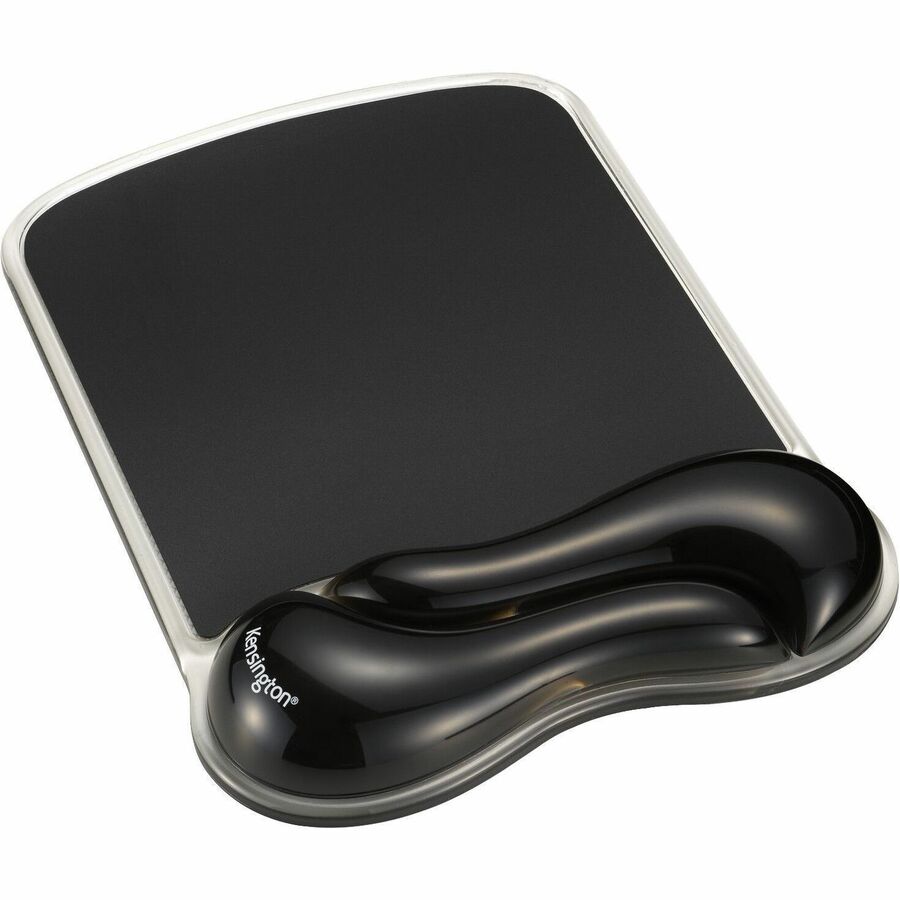 Kensington DuO Gel Wave Mouse Pad & Wrist Rest - 13.10" x 1.30" x 9.30" Dimension -