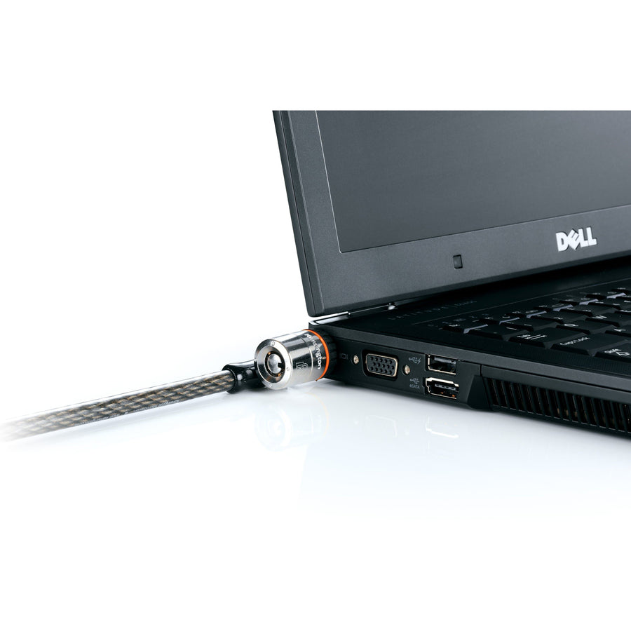 Kensington K67723Us Microsaver Keyed Ultra Laptop Lock (Black/Silver)