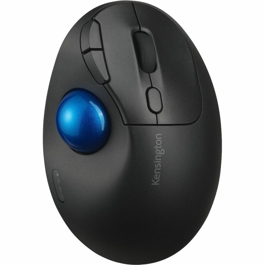 Kensington Pro Fit Ergo TB450 Trackball - Optical - Wireless - Bluetooth - 2.40 GHz - Blac