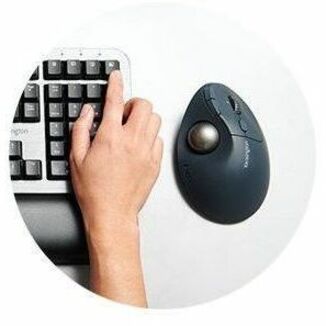 Kensington Pro Fit TB550 Mouse - Optical - Wireless - Bluetooth - 2.40 GHz - Rechargeable