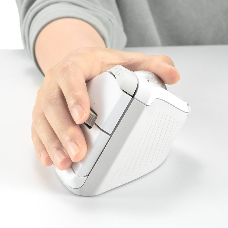 Kensington Pro Fit® Ergo Vertical Wireless Trackball - White