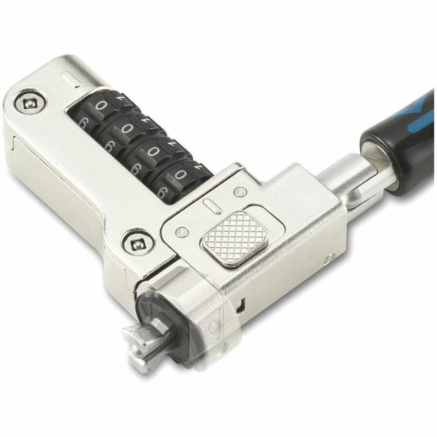 Kensington Slim N17 2.0 Combination Laptop Lock for Wedge-Shaped Slots - Resettable -