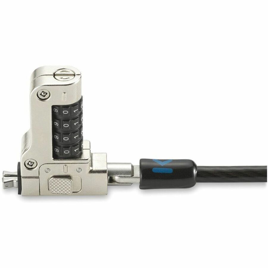 Kensington Slim N17 2.0 Combination Laptop Lock for Wedge-Shaped Slots - Resettable -