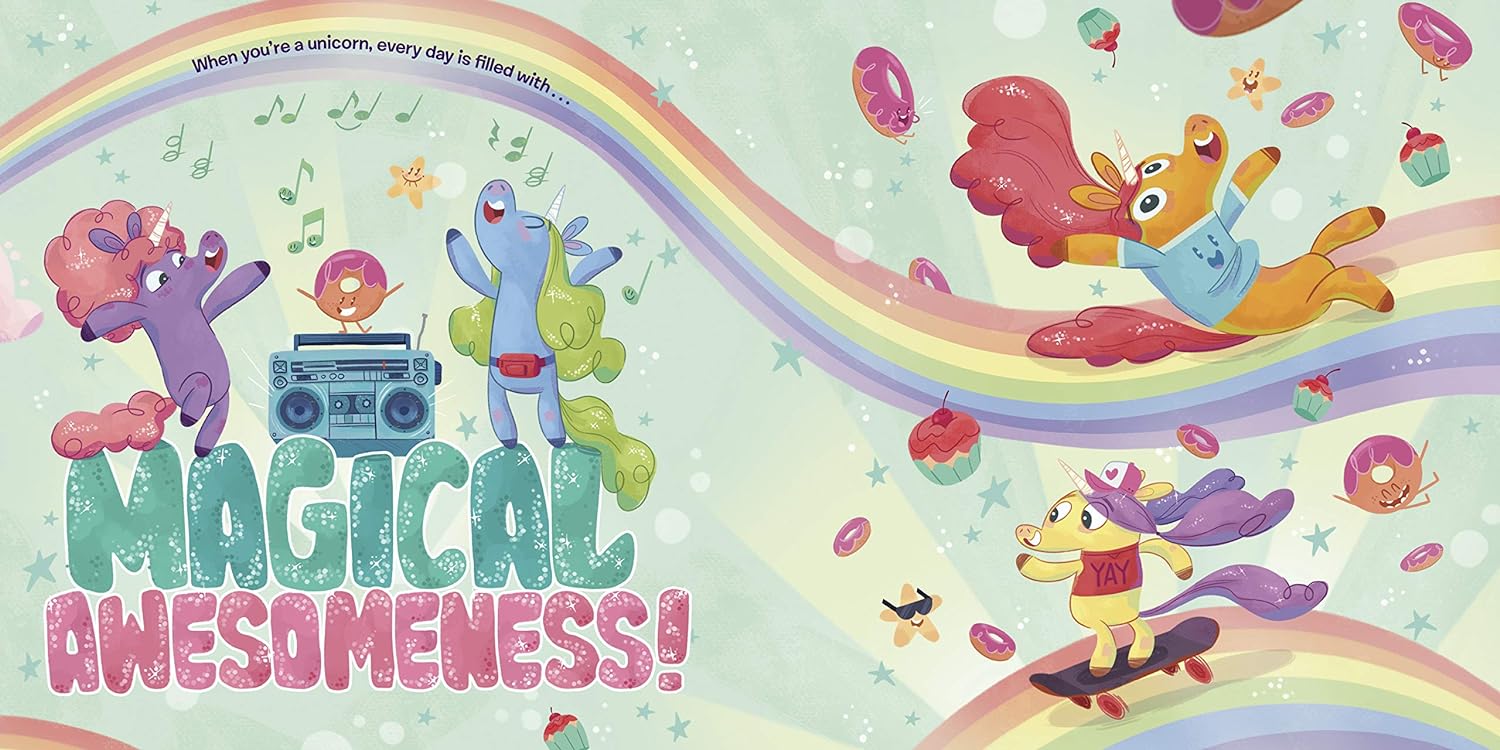 Kevin The Unicorn It's Not All Rainbows Story Book