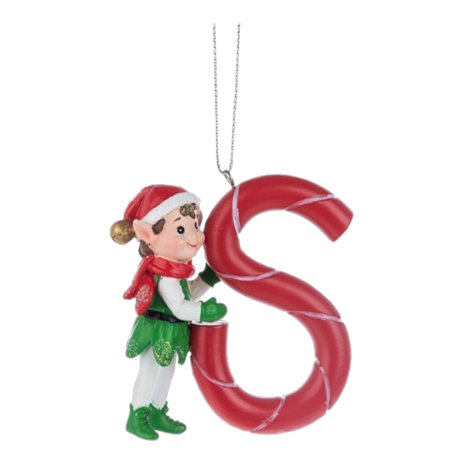 Kindness Elves Monogram Ornament -
