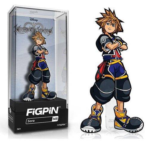 Kingdom Hearts Sora FiGPiN #145 Enamel Pin Collectible for Fans