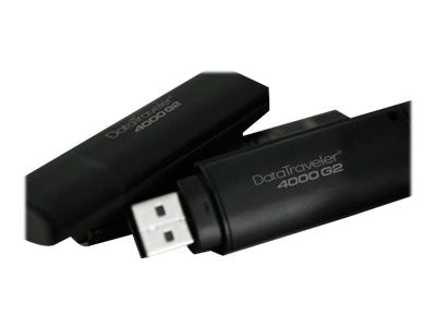 Kingston DataTraveler 4000 G2 Management Ready - USB flash drive - encrypted - 4 GB - USB 3.0 - FIPS 140-2 Level 3 -
