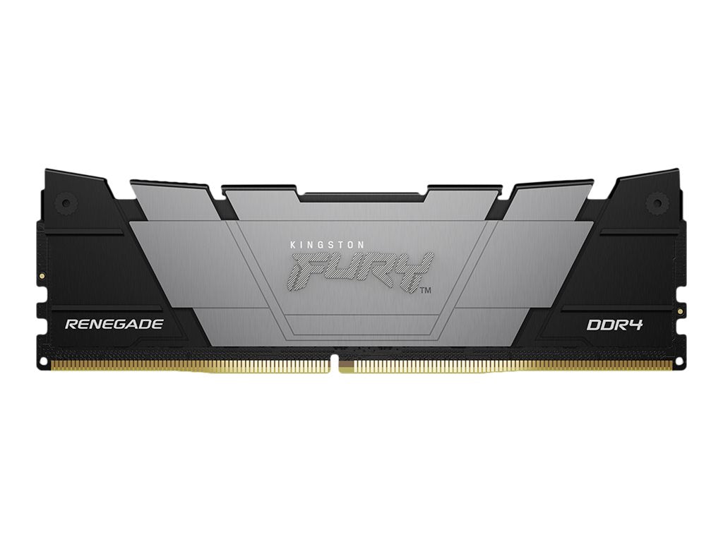 Kingston FURY Renegade - DDR4 - kit - 64 GB: 4 x 16 GB - DIMM 288-pin - 3200 MHz / PC4-25600 - CL16 - 1.35 V - unbuffered - non-ECC KF432C16RB12K4/64
