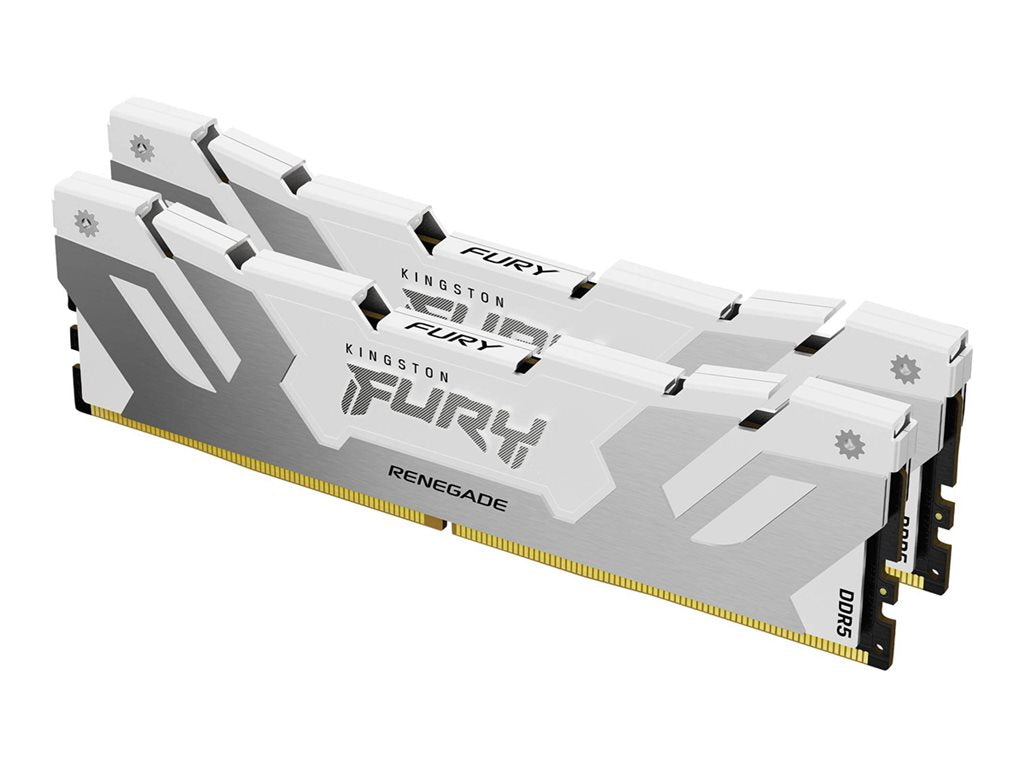 Kingston FURY Renegade - DDR5 - kit - 64 GB: 2 x 32 GB - DIMM 288-pin - 6400 MHz / PC5-51200 - 1.1 V - unbuffered - on-die ECC KF564C32RWK2-64