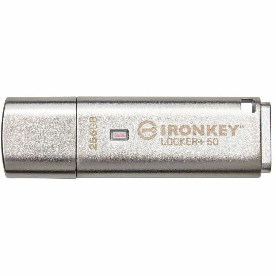 Kingston IronKey+ 50 256GB USB 3.2 (Gen 1) Type A Flash Drive - 256 GB - USB 3.2 (Gen 1)