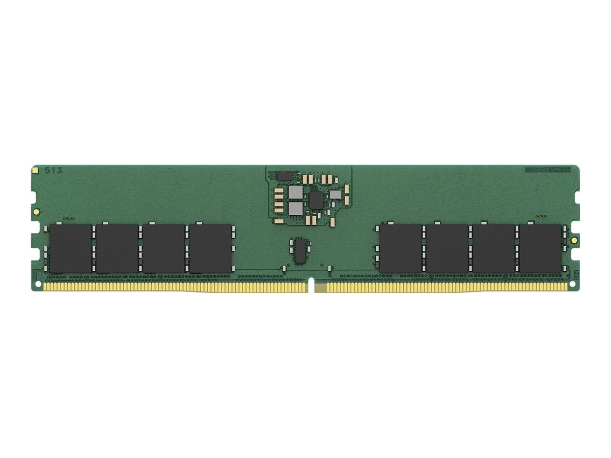 Kingston ValueRAM - DDR5 - module - 32 GB - DIMM 288-pin - 3200 MHz - CL52 - 1.1 V - clocked unbuffered - on-die ECC KVR64A52BS8-32