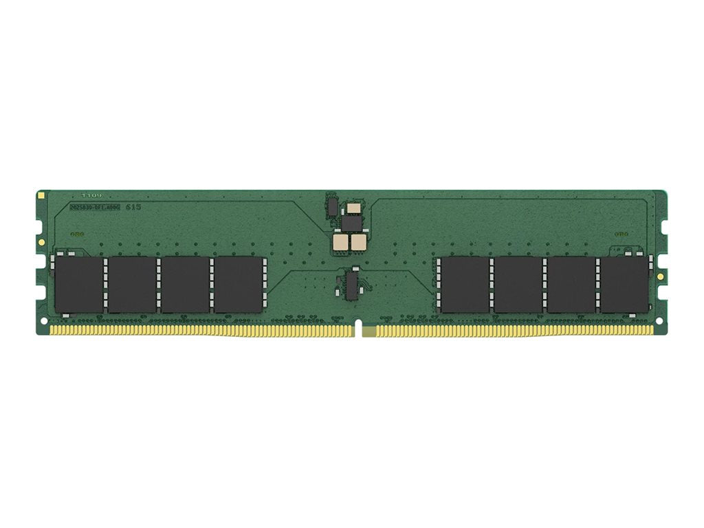 Kingston ValueRAM - DDR5 - module - 64 GB - DIMM 288-pin - 3200 MHz - CL52 - 1.1 V - clocked unbuffered - on-die ECC KVR64A52BD8-64