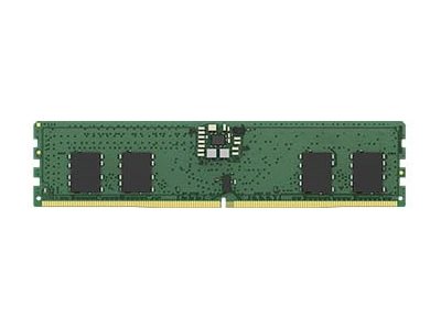 Kingston ValueRAM - DDR5 - module - 8 GB - DIMM 288-pin - 3200 MHz - CL52 - 1.1 V - clocked unbuffered - on-die ECC KVR64A52BS6-8