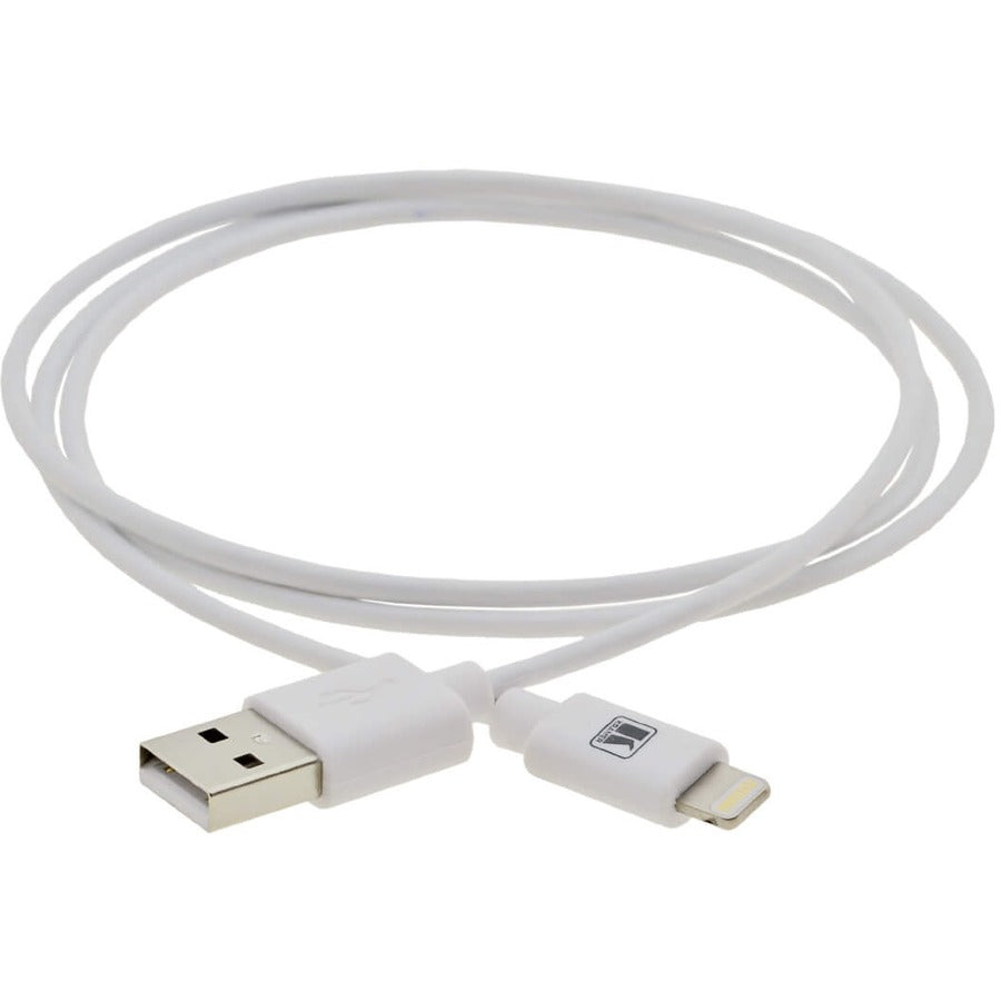 Kramer Apple USB Sync & Charging Cable with Lightning Connector - White - 3 ft