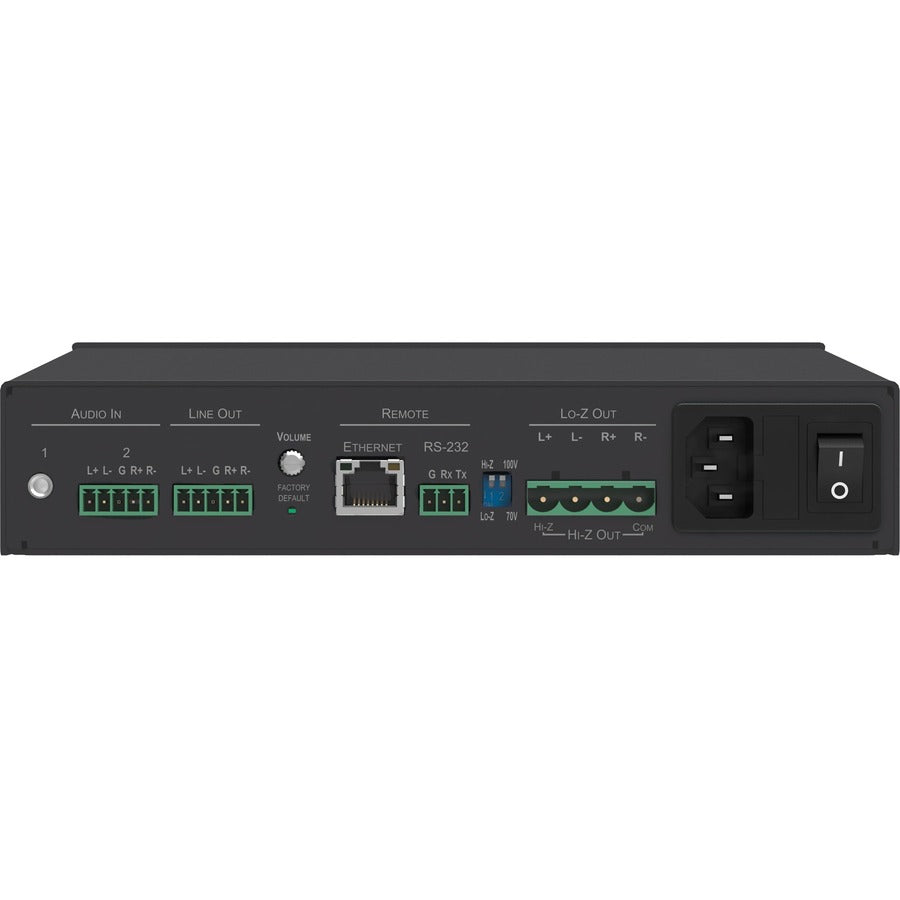 Kramer PA-120Z Amplifier - 120 W RMS - 2 Channel 13-80455030