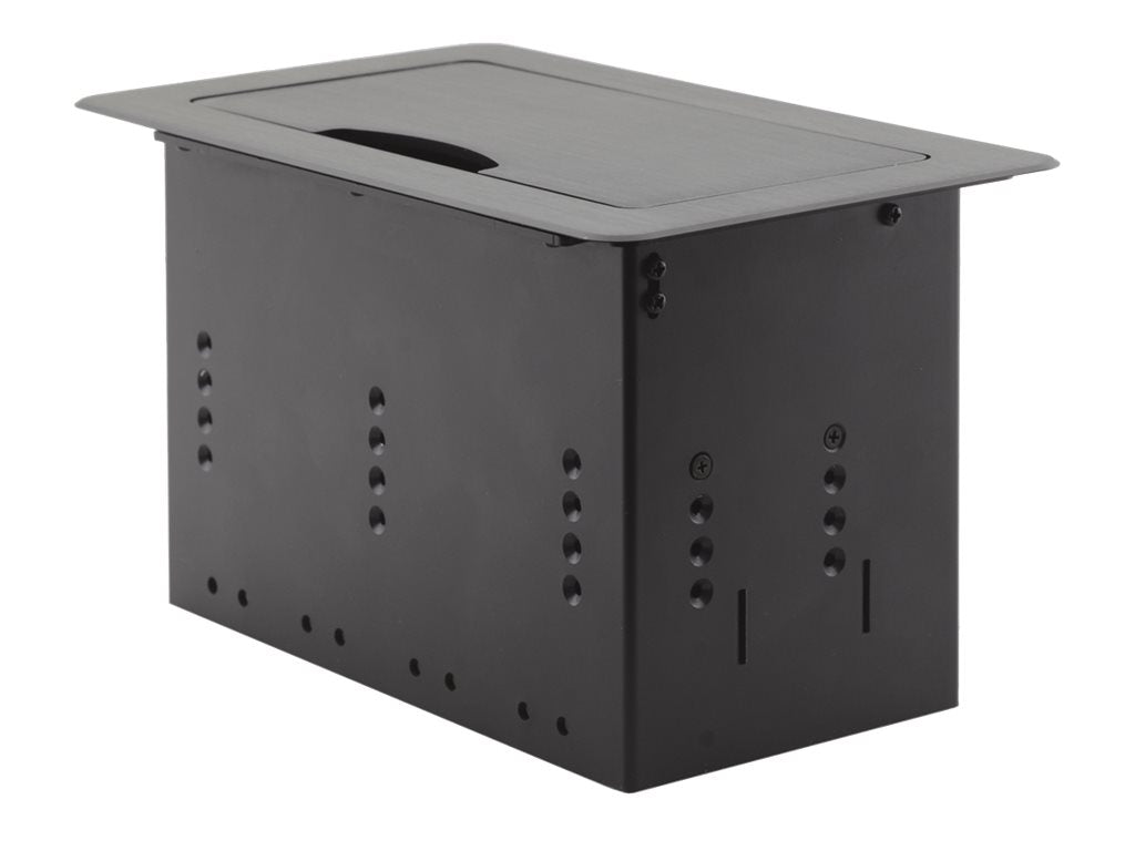 Kramer TBUS-4xl - Surface mount box - brushed clear 80-003499