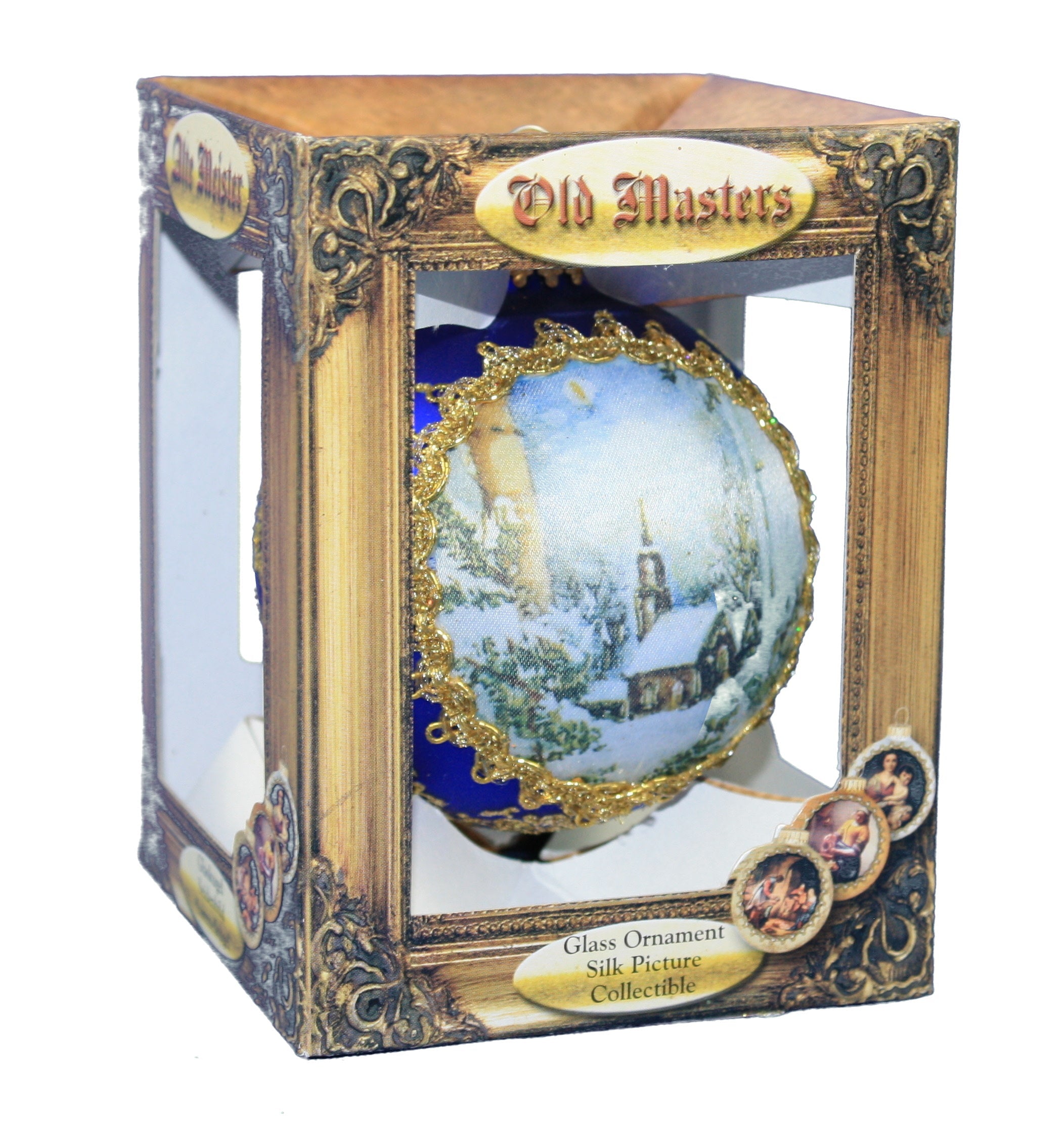 Krebs Masters on Silk 2023 Ornament - Winter Night