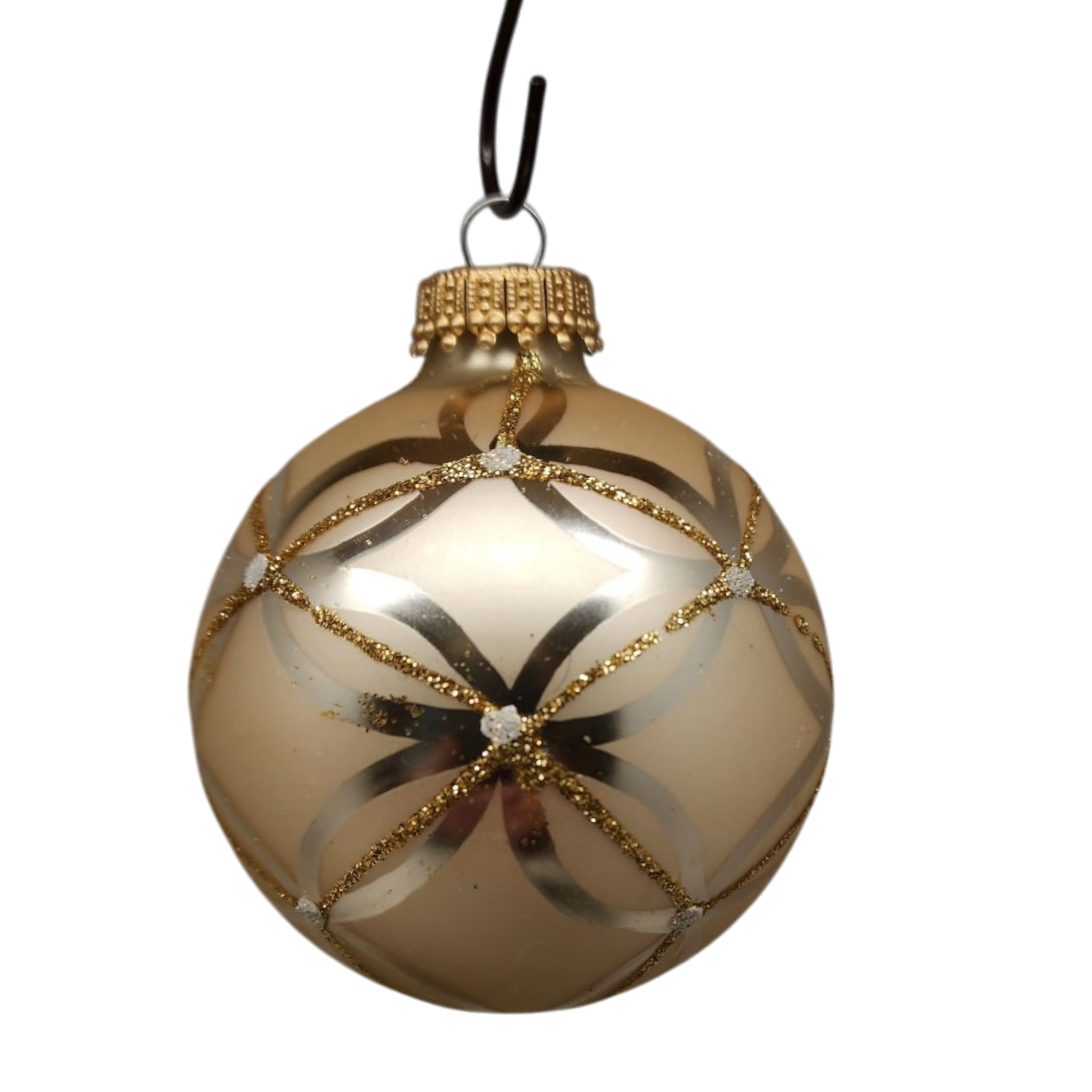 Krebs Value Glass Ornament 4 pack - Glistening Elegance