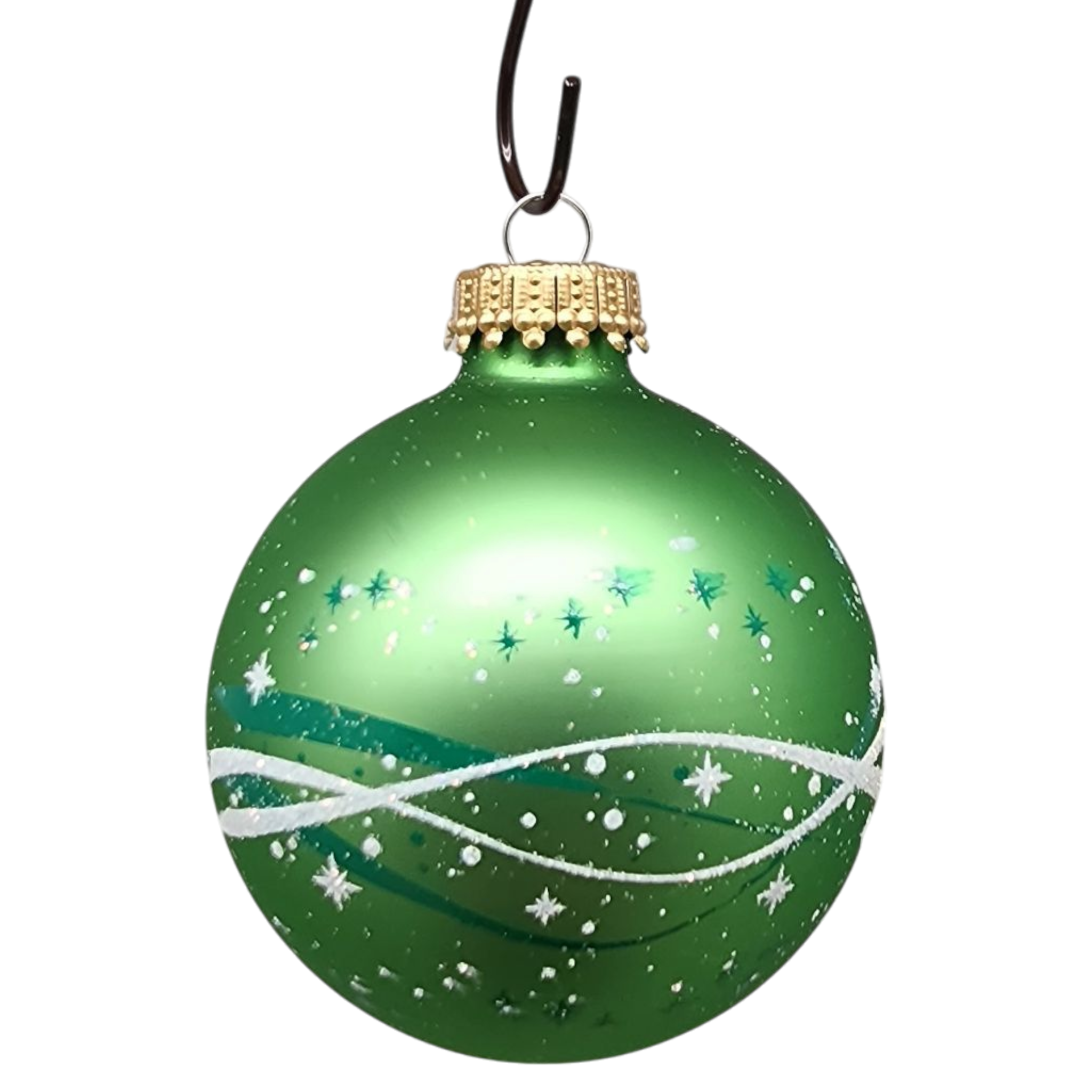 Krebs Value Glass Ornament 4 pack - Winter Whirl