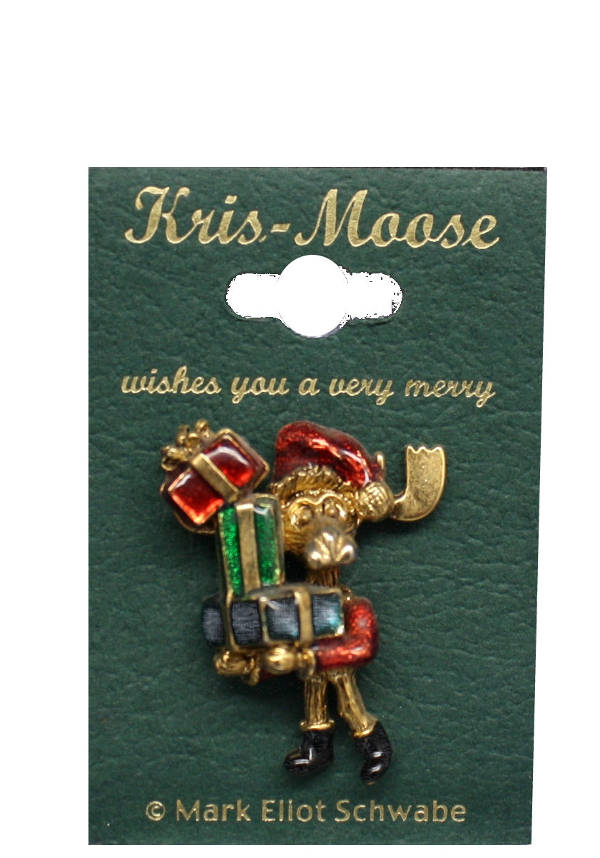 Kris Moose Carrying Gifts