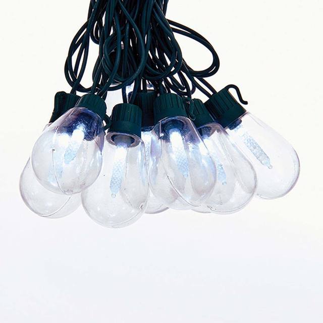 Kurt Adler Ul 20-Light Cool White Old Fashioned Light Set