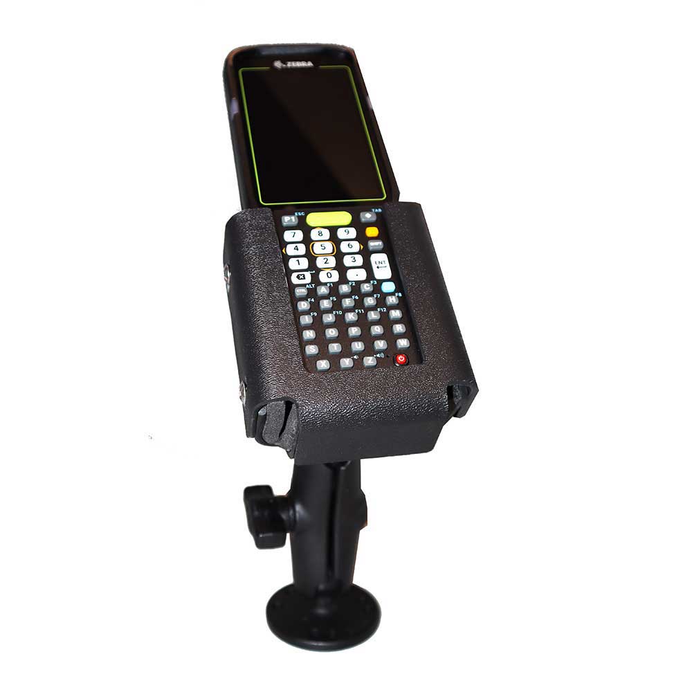 Kydex Workstation with RAM Mount for Zebra MC3400/MC3450 with or without Gun