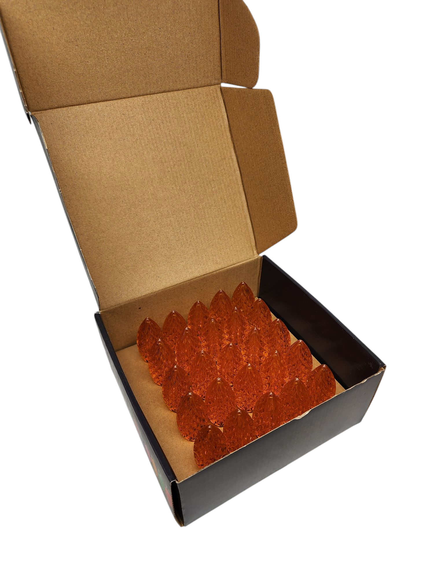 LED C9 Light Bulbs - 25 Pack - Yellow