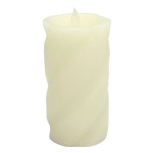 LED Motion Swirl Candle - Bisque - 3x6