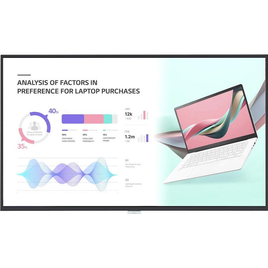 LG 98UH5J-H 98-inch 4K Digital Signage Display - WebOS Smart Platform | TechSoft