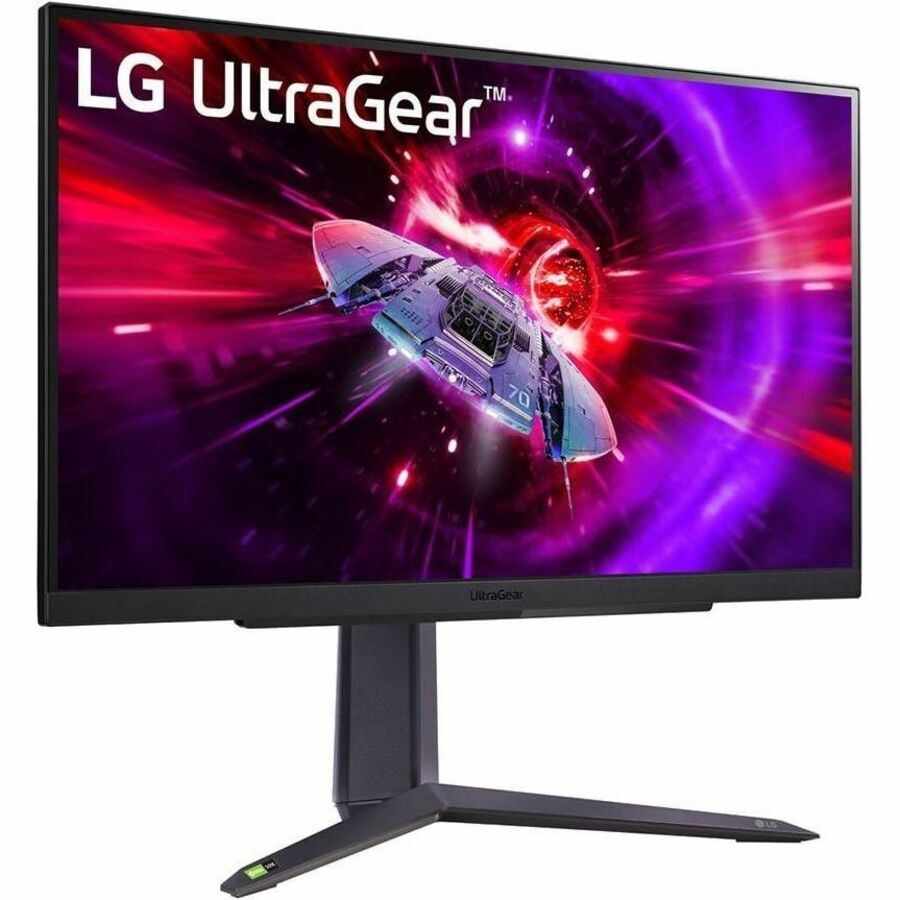 LG UltraGear 27GR75QB-B 27" Class WQHD Gaming LCD Monitor - 16:9 - Black, Matte Purple