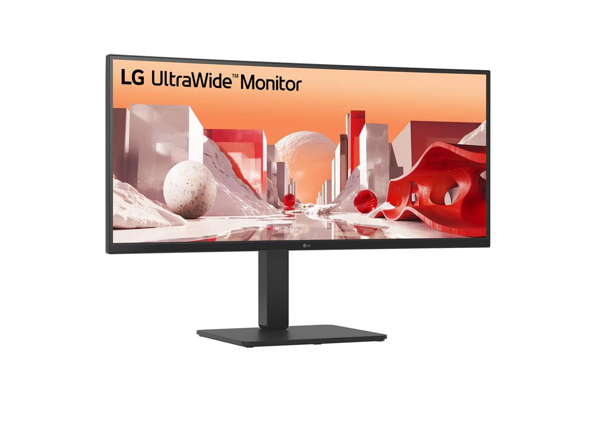 LG Ultrawide 34BA85QE-B 34" Class Webcam UWQHD Curved Screen LED Monitor