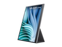 LG gram +view 16MR70.ASDU 16" Class WQXGA LCD Monitor - Silver - 16" Viewable - In-plane