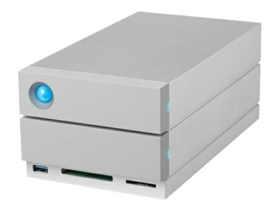 LaCie 2big Dock Thunderbolt 3 - Hard drive array - 16 TB - 2 bays (SATA-600) - HDD 8 TB x 2 - Thunderbolt 3, USB 3.1