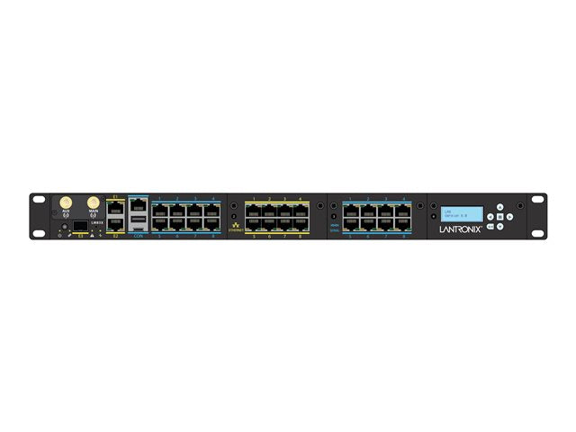 Lantronix 8-Port LM83X - 250 GB - Twisted Pair - 3 Total Expansion Slot(s) - 8 x Network