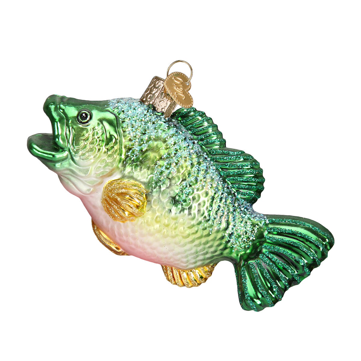 Largemouth Bass Glass Ornament