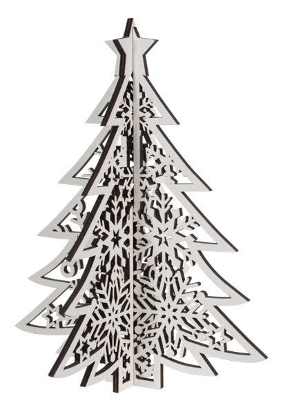 Lasercut Christmas Tree figurine -