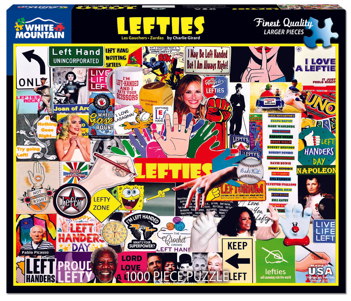 Lefties - 1000 Piece Jigsaw Puzzle