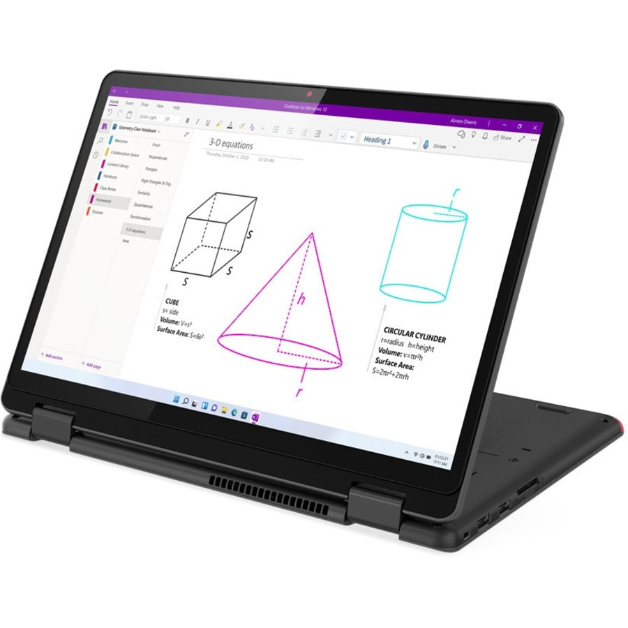 Lenovo 13W Yoga 82S1000Mus 13.3" Touchscreen Notebook - Wuxga - 1920 X 1200 - Amd Ryzen 3 5425U Quad-Core (4 Core) 2.70 Ghz - 8 Gb Total Ram - 4 Gb On-Board Memory - 256 Gb Ssd - Thunder Black