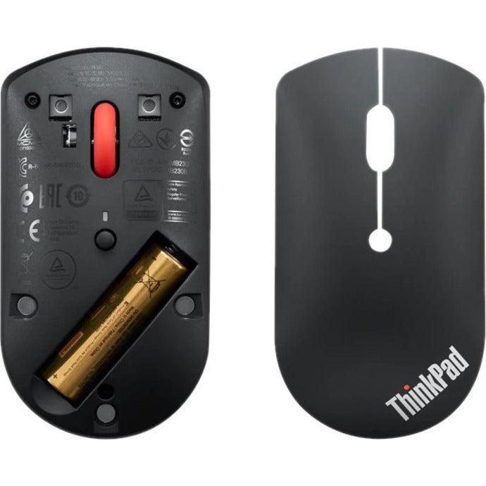 Lenovo 4Y50X88822 Mouse Ambidextrous Bluetooth Optical 2400 Dpi
