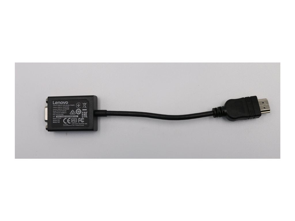 Lenovo - Adapter - HDMI male to HD-15 (VGA) female
