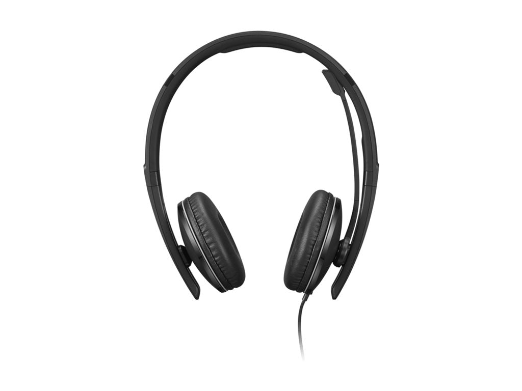 Lenovo Gen 2 - Headset - on-ear - wired - USB-A - black 4XD1P83425