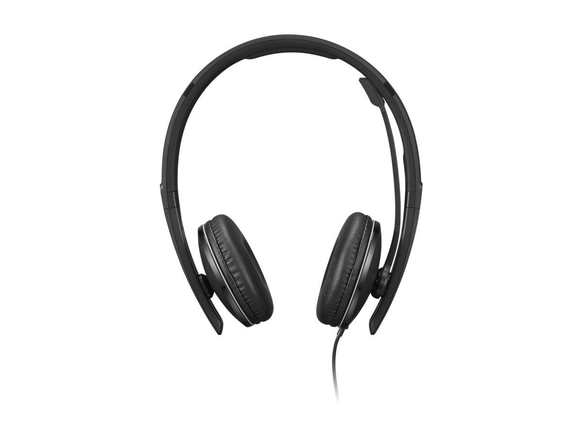 Lenovo Gen 2 - Headset - on-ear - wired - USB-A - black 4XD1P83425
